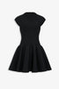 Skater mini dress