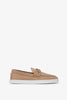 Chambeliboat beige nubuck loafers