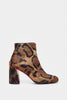 Jane 85 leopard ankle boots
