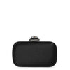 Spider satin clutch
