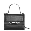 The Story small croc-effect leather bag