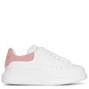White and rose quartz classic sneakers
