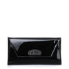 Vero Dodat black patent leather clutch
