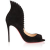 Pijonina 100 black suede pump