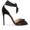 Christeriva 100 black grosgrain sandal