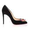 Diva Cora 100 black velvet pump