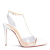 Nosy 100 patent white pumps