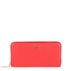 Panettone red leather wallet