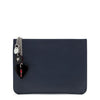 Loubicute dark blue pouch