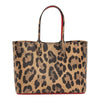 Cabata leopard print leather tote