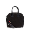 Marie Jane Small black suede shoulder bag