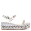 Pira Ryad 60 glitter flatform sandals