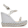 Pira Ryad 110 glitter blue wedges