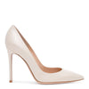 Gianvito 105 Light Beige Patent Leather Pumps