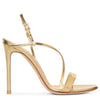 Manhattan metallic strappy sandals