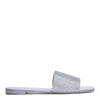 Silver 10 crystal slide flats
