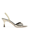 Platinum 70 sling-back sandals