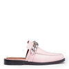 Light pink chain loafers