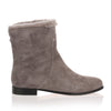 Mission taupe grey shearling boot