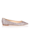 Romy Flat pink glitter ballerina