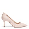 BB 70 beige leather pumps
