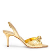 Mumuyesli 70 nappa light gold sandal