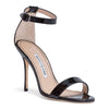 Chaos 105 Black Patent Leather Sandals
