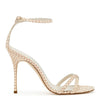 Paloma 105 beige degrade snake sandals