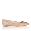 Enea gold glitter ballerina