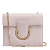 Thalia off-white leather Gancini shoulder bag