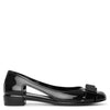 Vara Jelly black flats