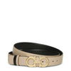Gancini Reversable and Adjustable beige belt