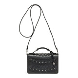 Franca small black flower bag