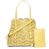 Mina Small yellow tote bag
