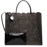 Garance 42 Large black tote bag