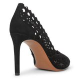 Vienne suede leather pumps