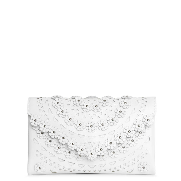 Oum small flower envelope clutch