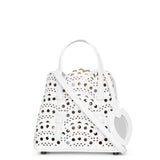 Mina 16 white mini tote bag