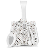 Rose Marie 19 blanc optique bracelet bag