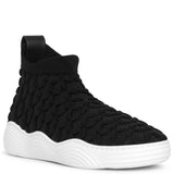 Woven petal stretch sneakers