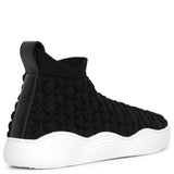 Woven petal stretch sneakers