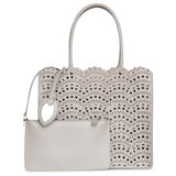 Garance 28 perle leather tote bag