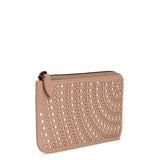 Zip credit card holder sable