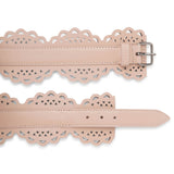 Bustier 60 sable leather belt
