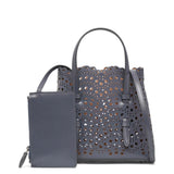 Mina 20 vague dark grey tote bag