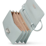 Le Papa small mint leather bag