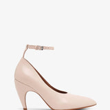 Pumps 90 beige leather pumps
