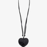 Le Coeur Cloche black leather