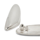 Bombe silver earrings