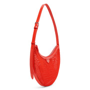 One piece red mesh bag